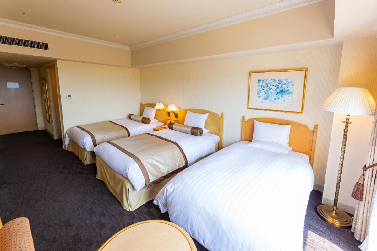 Hotel Okura Jr Huis Ten Bosch Szaszebo Kültér fotó Deluxe Twin Room