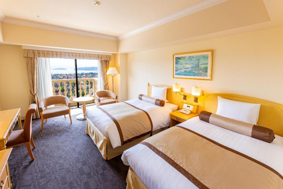 Hotel Okura Jr Huis Ten Bosch Szaszebo Kültér fotó Deluxe Room